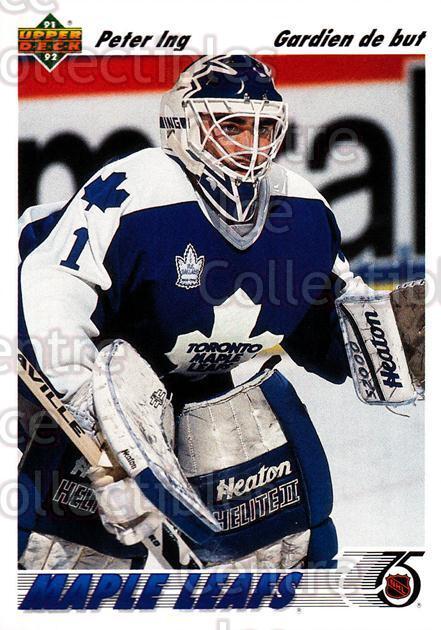 1991-92 Upper Deck French #118 Peter Ing