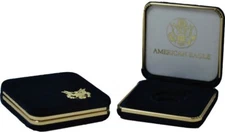 US Mint Presentation Gift Display Case For 1/2 oz Gold American Eagle Coin Box