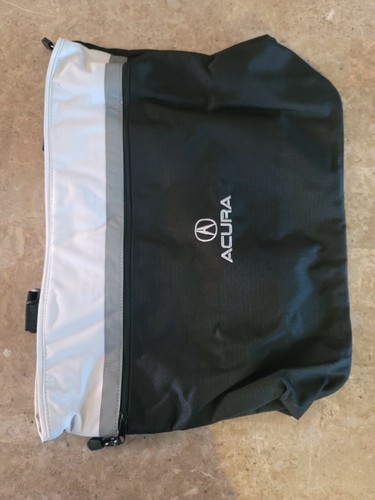 New Acura Nylon Tote Bag unisex, color black/white reflective line Acura logo - Picture 10 of 11
