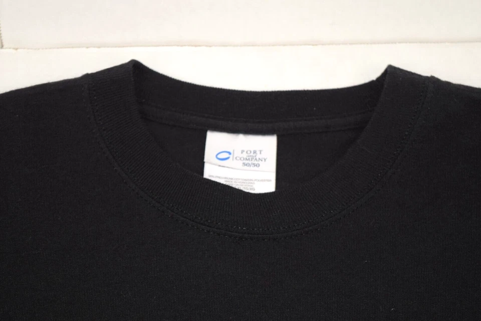 Camiseta Vintage Rosa en Rosa Talla M/L Años 90 00 Negra Significado Aleatorio Pre VS Foto 3 de 4