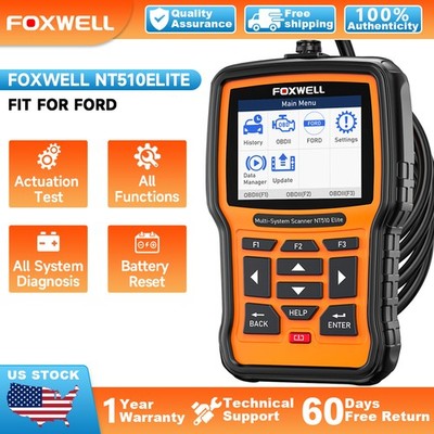 For Ford Mercury Bidirectional OBD2 Scanner Auto Diagnostic Tool BMS Oil Reset