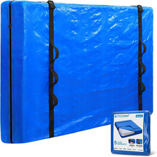 Mattress Bags for Moving, Heavy Duty Queen Mattress Cover Storage Bag with Full-
