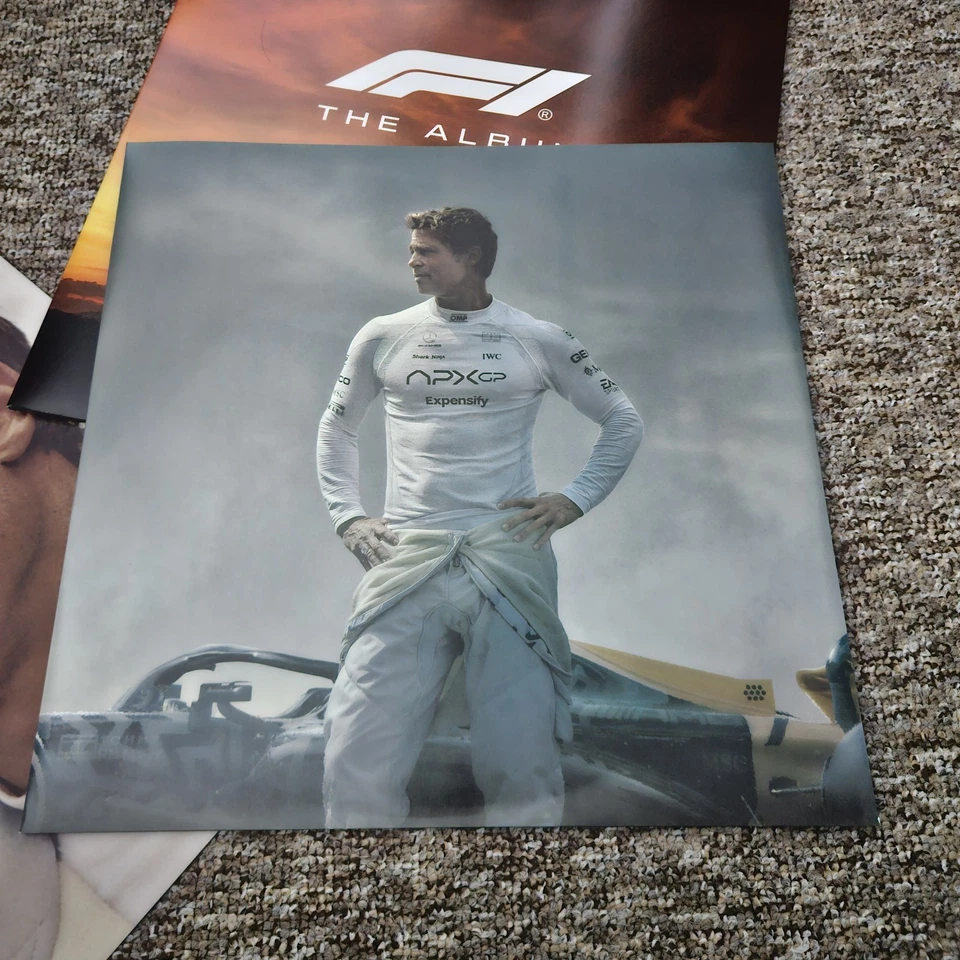 F1: The Album - Movie Soundtrack (2025) Liquid Oil Filled Effect Vinyl - Image 3 of 4