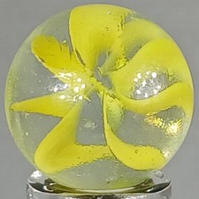 Vintage Imported 8 Vein Cat's Eye .64 Inches Near-Mint Condition