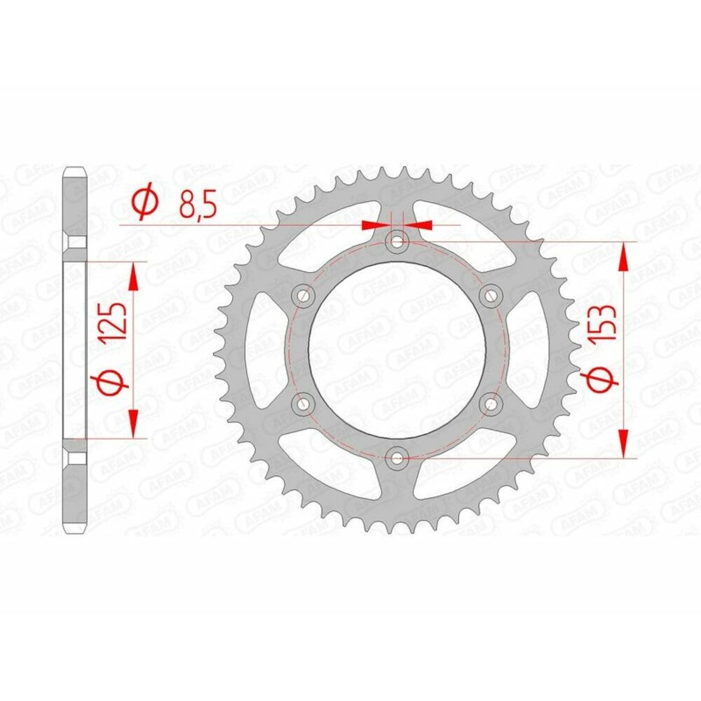 Free Shipping Corona Afam Standard Steel 10212-Step 520 For Motorcycle Parts