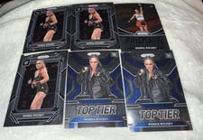 2023 Prizm WWE #194 Ronda Rousey (3) & #40 (2) Top Tier & #14 Prizmatic