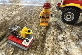 LEGO City Fire 4208 Fire Truck 243pc Complete Set w/ Manual No Box Firefighter