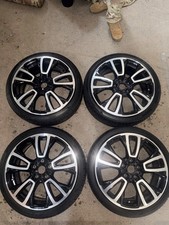Like New Set Of 4 Mini Cooper Alloy Wheels With Pirelli Tires