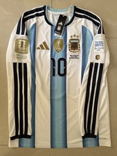 ARGENTINA MESSI MUNDIAL 2026 Vs SPAIN SIZE M FINAL ( Manga larga )