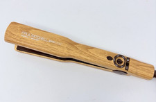 Plancha plancha rara Paul Mitchell Pro Tools aspecto madera grano