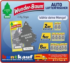 WUNDER-BAUM Auto-Lufterfrischer City Style