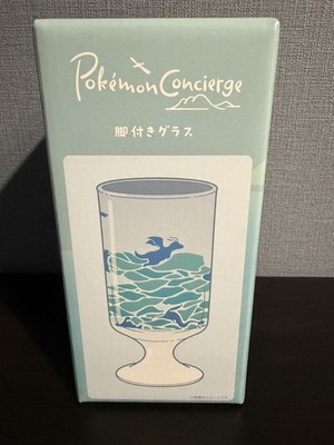 Pokemon Concierge stemware glasses Pokemon Center Exclusive 9.6 oz