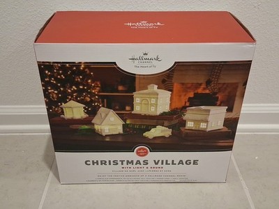 2021 Hallmark Christmas Village with Light and Sound