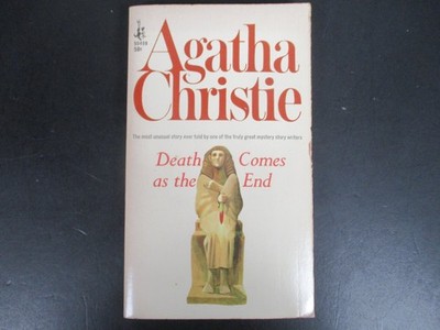 Death Comes as the End Agatha Christie 1968 18th Printing Mystery Pocket Books
