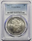 1882-O Morgan Silver Dollar Coin ~ 90% Silver ~ PCGS MS63 (M109)