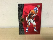 John Mobley - 1996 Upper Deck SP Football Card - Premier Prospects Broncos RC