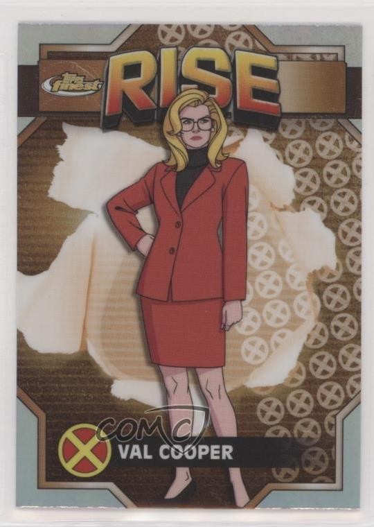 2025 Topps Finest X-Men '97 Common Bronze Refractor Val Cooper #31 16m5