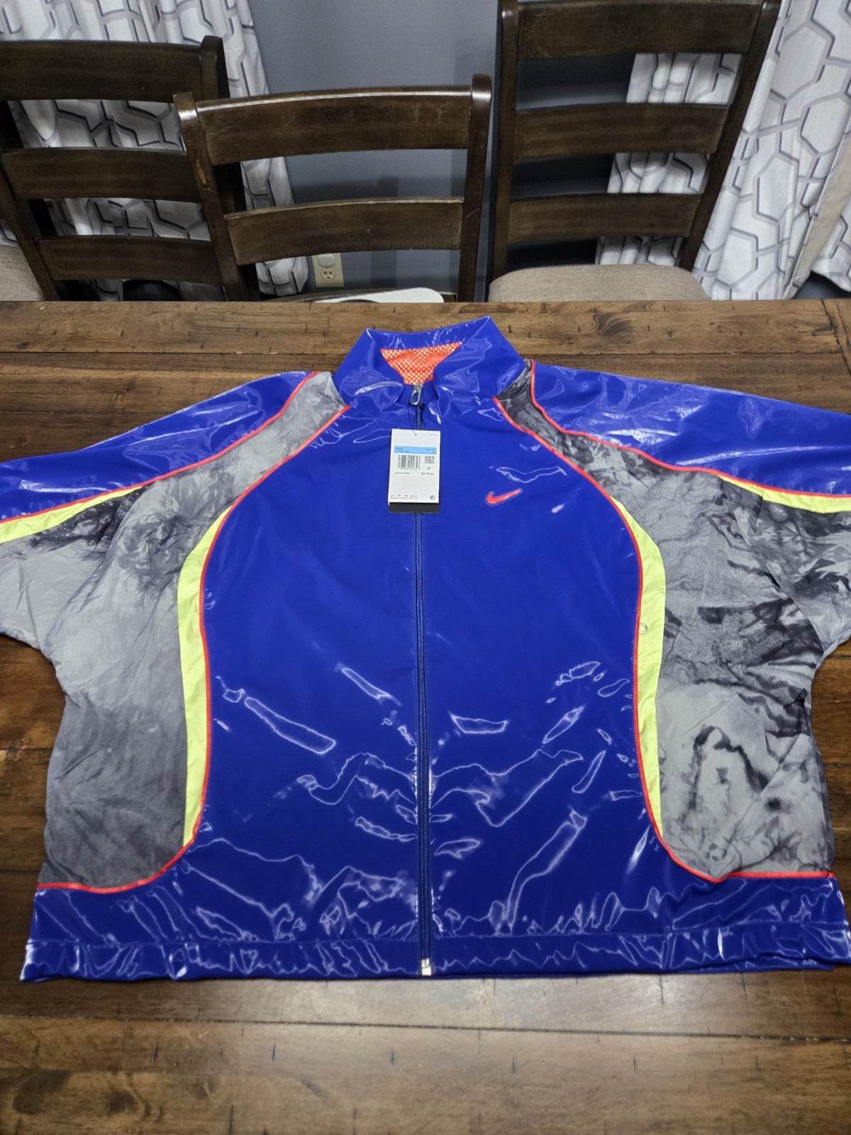 SACAI X NIKE Nike Project FROG Track Jacket Deep Night Nero Uomo Taglia Media HJ3290 539