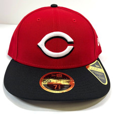 Cincinnati Reds MLB NE 2017 Road On-Field Low Profile Fitted Hat~Red