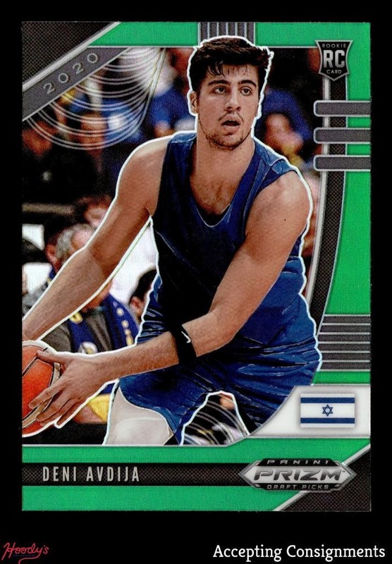 2020-21 Panini Prizm Draft Picks Prizms Green #6 Deni Avdija Rookie RC