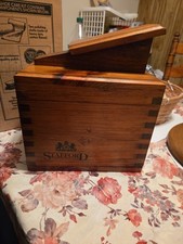 Vintage Stafford Wooden Shoe Shine Kit W/Box Contents Sealed New