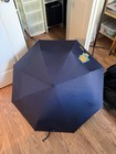 Kakao Friends Ryan Black Standard Umbrella Polyester Solid Wrist Strap — photo 1