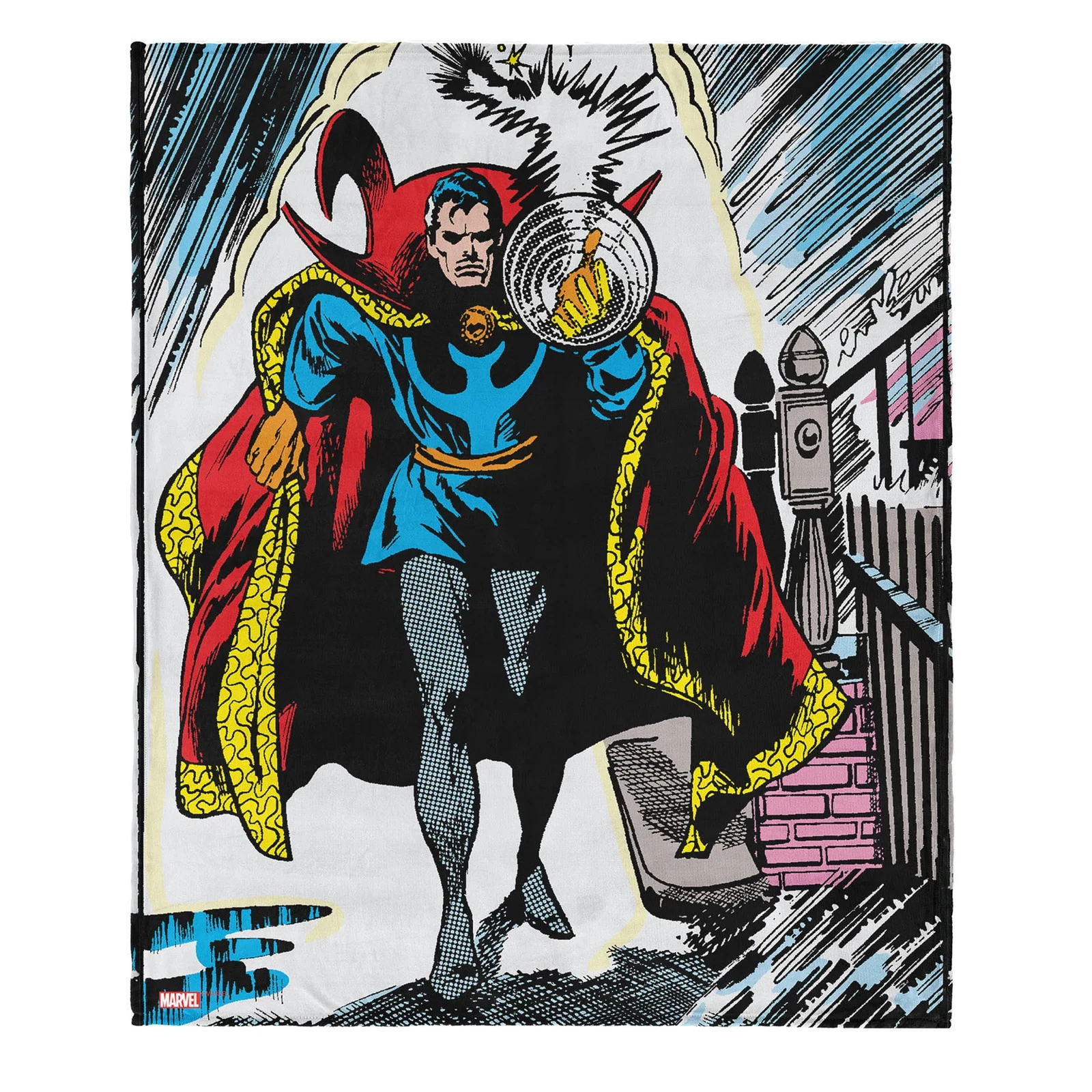 Marvel Dr. Strange Comic SuperHero Disney Fleece Blanket