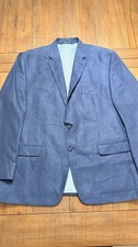 Lauren Ralph Lauren Blazer Men s 48R Blue 2 Button Sport Coat Polyester