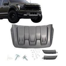 Fits Ford F150 Raptor 2021-2025 24 Front Engine Hood Vent Hood Scoop Matte Black