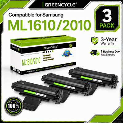 3PK ML2010 ML1610 Toner Cartridge Compatible Samsung ML-2010R ML-2015 Printer