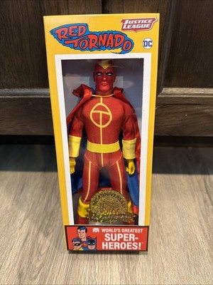 Mego Red Tornado Action Figure 50th Anniversary  New