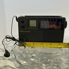 Grundig Traveller II 7-Band Travel Radio Receiver Portable Tested