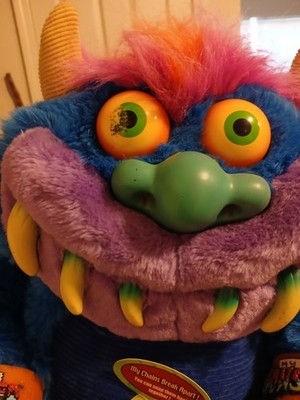 Talking 2001 My Pet Monster With Set Of Handcuffs, RARE! | eBay