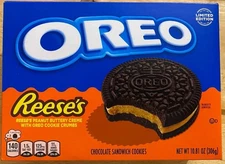 Nabisco Oreo Reese’s Peanut Butter Crème Cookie Crumbs Limited Edition Cookies