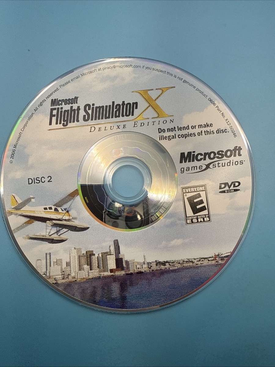 Microsoft Flight Simulator X Gold Edition PC Windows w