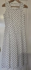 Polka Dot Midi Dress Size 38