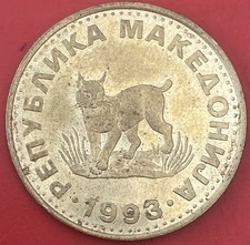 Macedonia  1993 5 Denali Coin