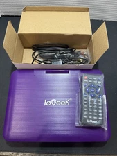 ieGeek 11.5" Portable DVD Player for Kids and Car, 9.5" 🟣Purple 