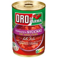 Oro Di Parma Tomaten StüCkig Mit KräUtern 400G Dose