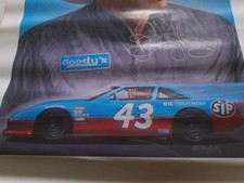 RICHARD PETTY VINTAGE GOODYS HEADACHE POWDER POSTER NASCAR WINSTON CUP