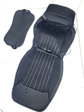 Black 2 in 1 Cooling Car Seat Covers and Massage Front Seat