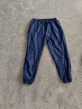 Blue Nike Parachute Pants Mens Large Elastic Waist Streetwear