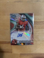 2024 Bowman Best University Damien Martinez Best of '24 Autograph Auto #BOA-DM