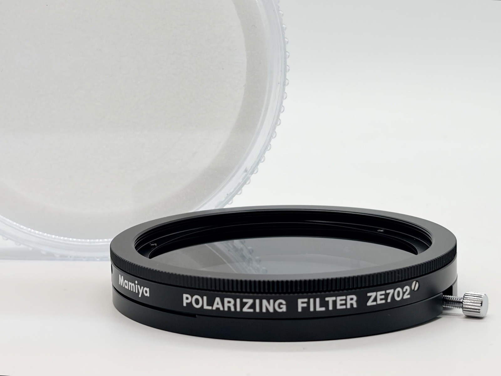[Almost Unused] Mamiya ZE702 PL Polarizing Filter AN701 Adapter for 7 7II JAPAN