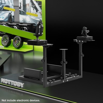 Hottoby Flight Simulator Cockpit Stand passend für Logitech X52 X56 Thrustmaster