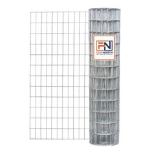 Far North 12.5 Gauge Galvanized Welded Wire Fence 2" x 4" Mesh Garden Farm