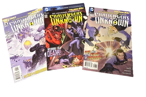 DC Universe Presents: # 6 7 8 (lot of 3)  Challengers of the Unknown  The New 52