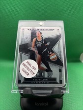 2025 Panini Impeccable WNBA #9 A'ja Wilson Stainless Stars #/99 With Peel Cover