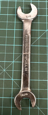 Vtg Plomb Plumb Plvmb 3030 Double Open End Wrench 916 X 58 Made In Usa Proto Vtg Plomb Plumb Plvmb 3030 Double Open End Wrench 916 X 58 Made In Usa Proto