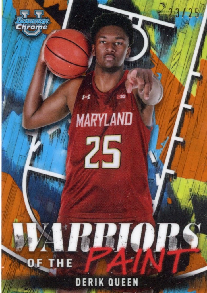 DERIK QUEEN 2025 Topps Bowman Chrome WP-2 Maryland